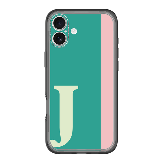 Slim Protection Premium Case［ オリジナル - initial color line - J green ］