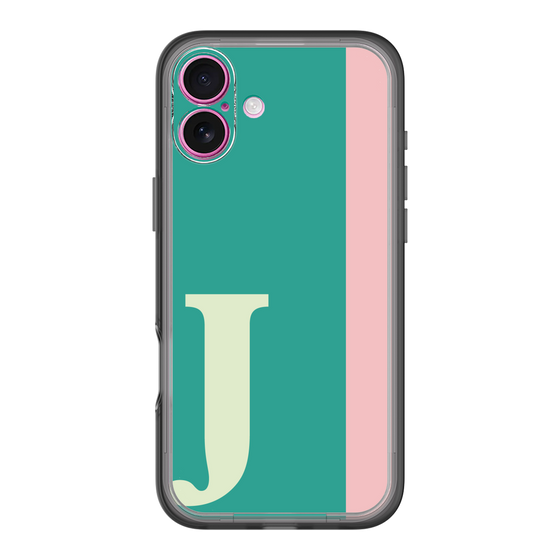 Slim Protection Premium Case［ オリジナル - initial color line - J green ］
