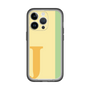Slim Protection Premium Case［ オリジナル - initial color line - J yellow ］