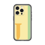 Slim Protection Premium Case［ オリジナル - initial color line - J yellow ］