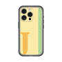 Slim Protection Premium Case［ オリジナル - initial color line - J yellow ］