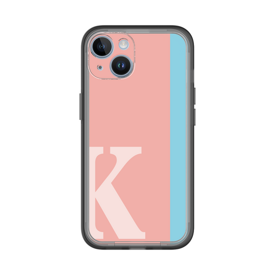 Slim Protection Premium Case［ オリジナル - initial color line - K pink ］