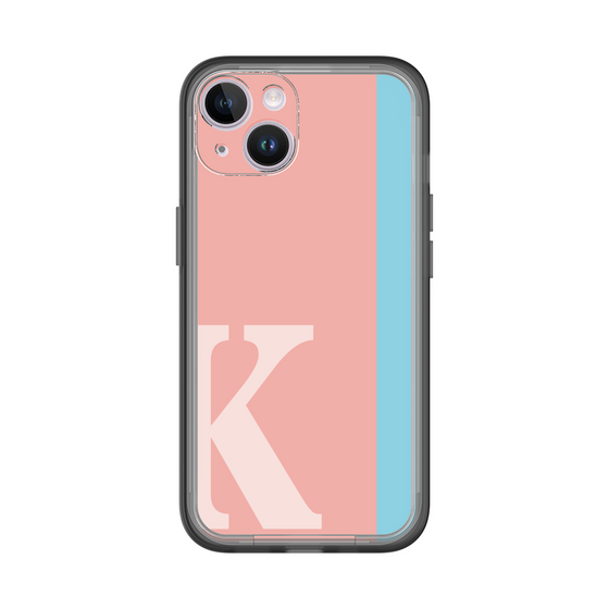 Slim Protection Premium Case［ オリジナル - initial color line - K pink ］