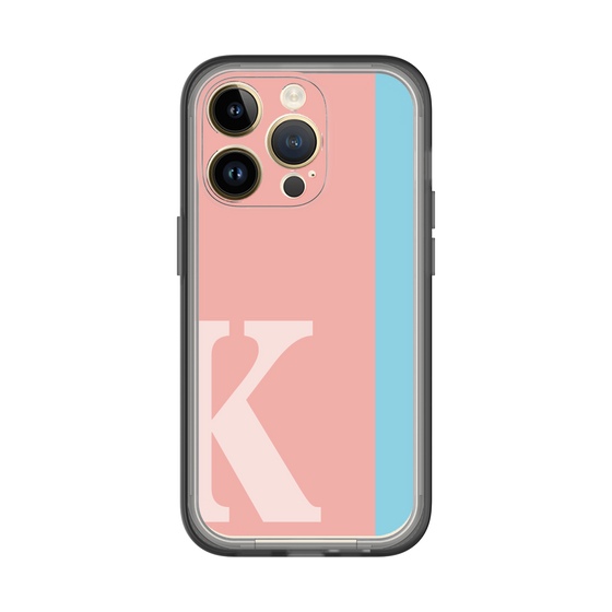 Slim Protection Premium Case［ オリジナル - initial color line - K pink ］