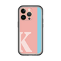 Slim Protection Premium Case［ オリジナル - initial color line - K pink ］