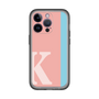 Slim Protection Premium Case［ オリジナル - initial color line - K pink ］