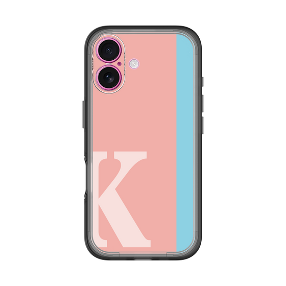 Slim Protection Premium Case［ オリジナル - initial color line - K pink ］