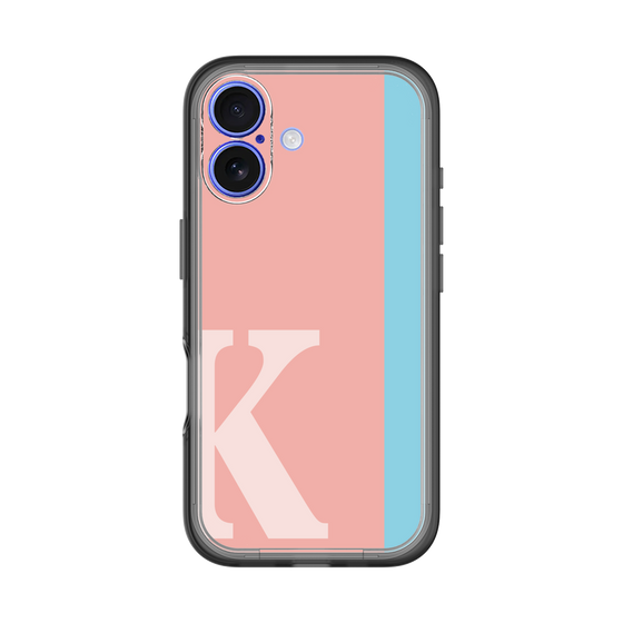 Slim Protection Premium Case［ オリジナル - initial color line - K pink ］