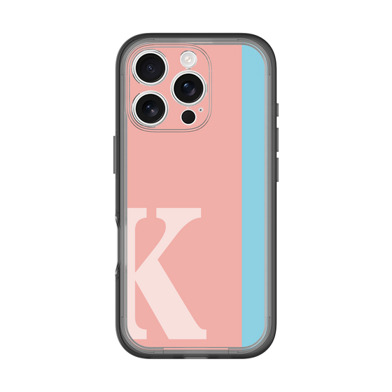 Slim Protection Premium Case［ オリジナル - initial color line - K pink ］