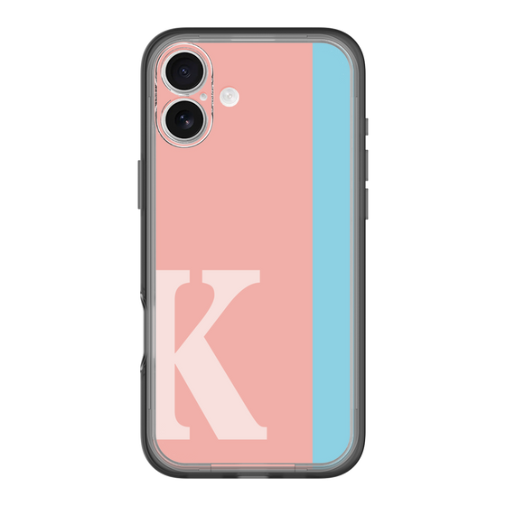 Slim Protection Premium Case［ オリジナル - initial color line - K pink ］