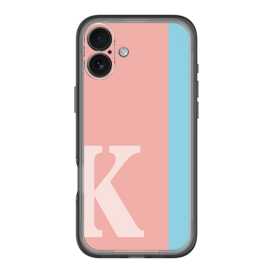 Slim Protection Premium Case［ オリジナル - initial color line - K pink ］