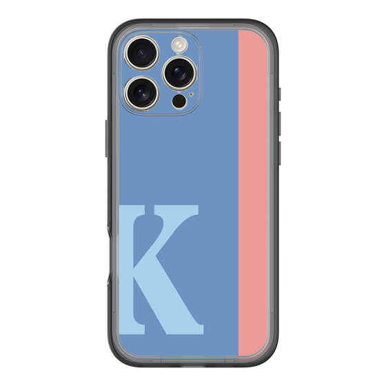 Slim Protection Premium Case［ オリジナル - initial color line - K blue ］