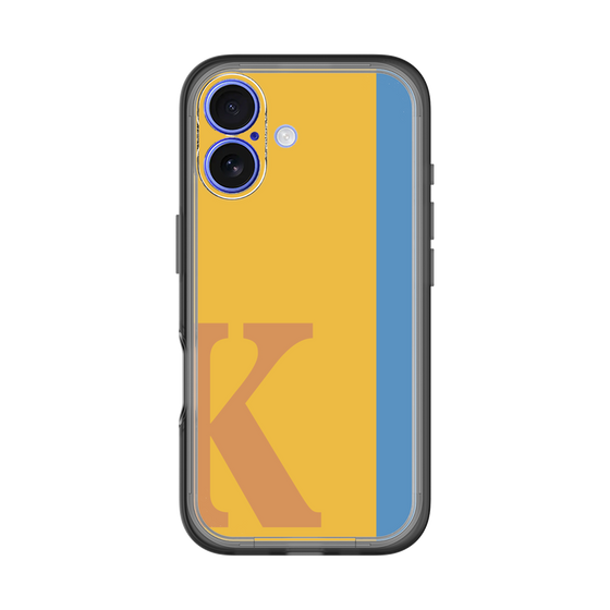 Slim Protection Premium Case［ オリジナル - initial color line - K orange ］