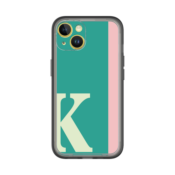 Slim Protection Premium Case［ オリジナル - initial color line - K green ］