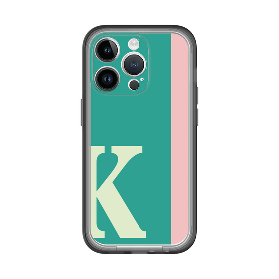Slim Protection Premium Case［ オリジナル - initial color line - K green ］