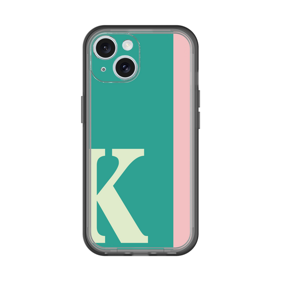 Slim Protection Premium Case［ オリジナル - initial color line - K green ］