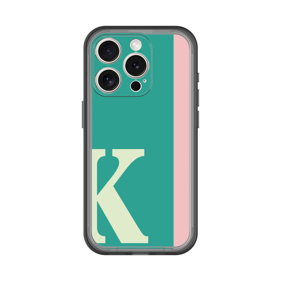Slim Protection Premium Case［ オリジナル - initial color line - K green ］