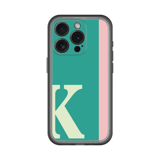 Slim Protection Premium Case［ オリジナル - initial color line - K green ］