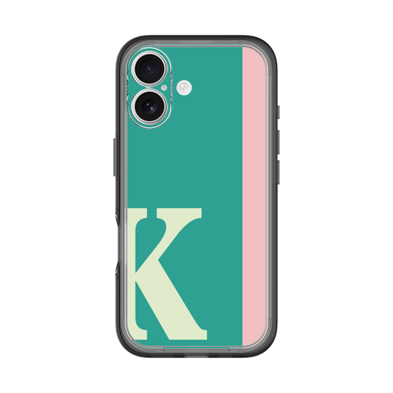 Slim Protection Premium Case［ オリジナル - initial color line - K green ］
