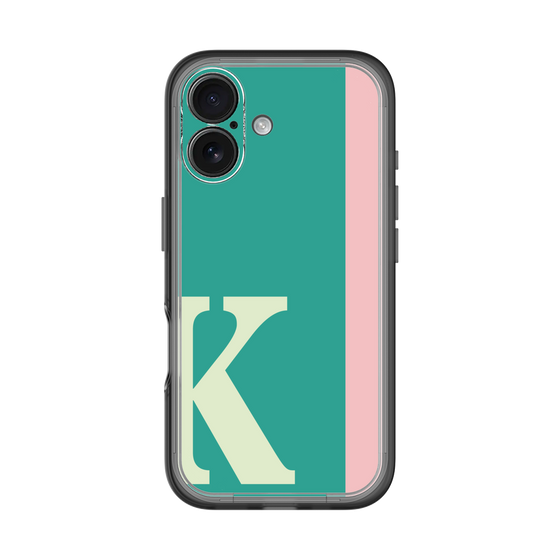Slim Protection Premium Case［ オリジナル - initial color line - K green ］