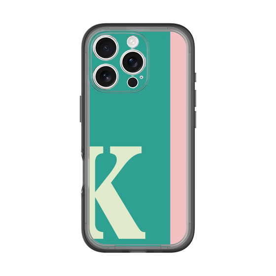 Slim Protection Premium Case［ オリジナル - initial color line - K green ］