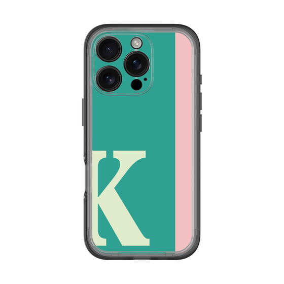 Slim Protection Premium Case［ オリジナル - initial color line - K green ］