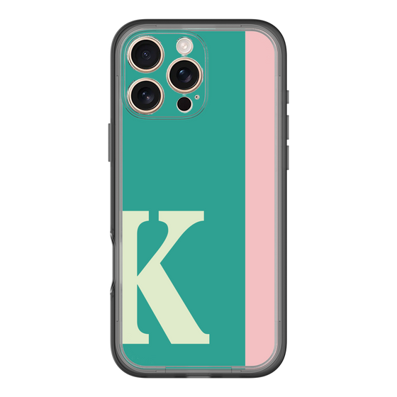 Slim Protection Premium Case［ オリジナル - initial color line - K green ］