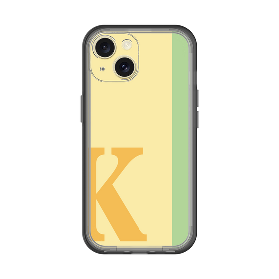 Slim Protection Premium Case［ オリジナル - initial color line - K yellow ］