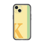 Slim Protection Premium Case［ オリジナル - initial color line - K yellow ］