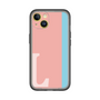 Slim Protection Premium Case［ オリジナル - initial color line - L pink ］