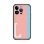 Slim Protection Premium Case［ オリジナル - initial color line - L pink ］