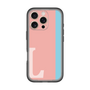 Slim Protection Premium Case［ オリジナル - initial color line - L pink ］