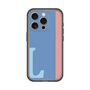 Slim Protection Premium Case［ オリジナル - initial color line - L blue ］