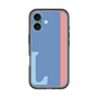 Slim Protection Premium Case［ オリジナル - initial color line - L blue ］