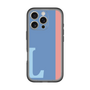 Slim Protection Premium Case［ オリジナル - initial color line - L blue ］