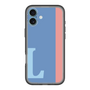 Slim Protection Premium Case［ オリジナル - initial color line - L blue ］