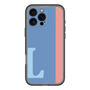 Slim Protection Premium Case［ オリジナル - initial color line - L blue ］
