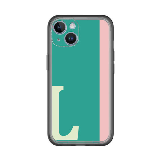 Slim Protection Premium Case［ オリジナル - initial color line - L green ］