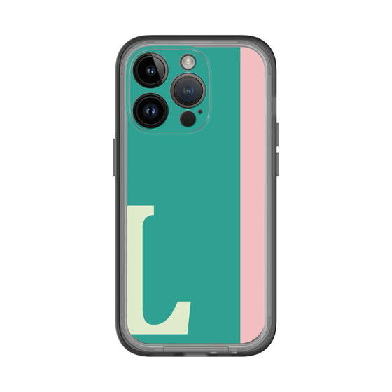 Slim Protection Premium Case［ オリジナル - initial color line - L green ］