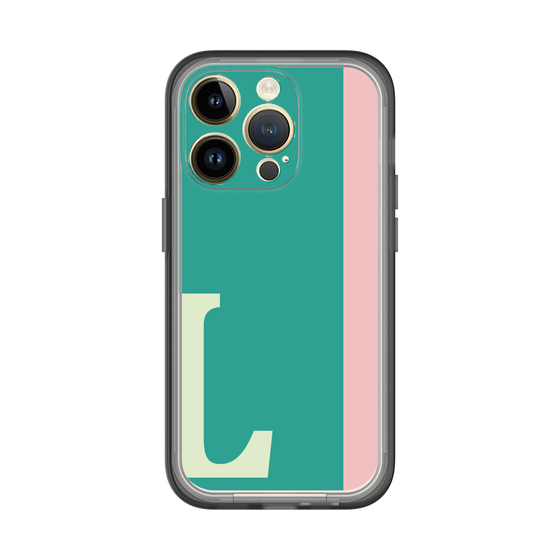 Slim Protection Premium Case［ オリジナル - initial color line - L green ］