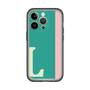 Slim Protection Premium Case［ オリジナル - initial color line - L green ］