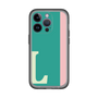 Slim Protection Premium Case［ オリジナル - initial color line - L green ］