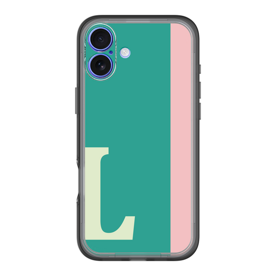 Slim Protection Premium Case［ オリジナル - initial color line - L green ］