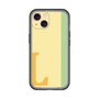 Slim Protection Premium Case［ オリジナル - initial color line - L yellow ］