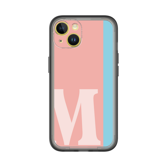 Slim Protection Premium Case［ オリジナル - initial color line - M pink ］