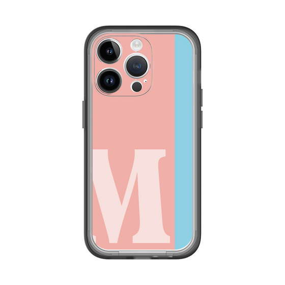 Slim Protection Premium Case［ オリジナル - initial color line - M pink ］