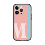 Slim Protection Premium Case［ オリジナル - initial color line - M pink ］