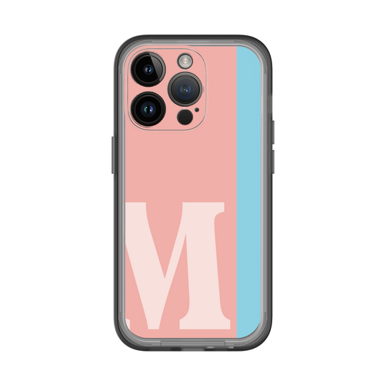 Slim Protection Premium Case［ オリジナル - initial color line - M pink ］