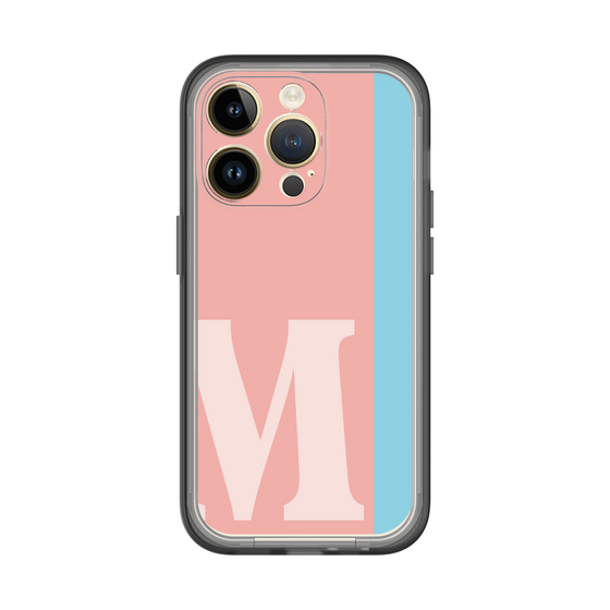 Slim Protection Premium Case［ オリジナル - initial color line - M pink ］