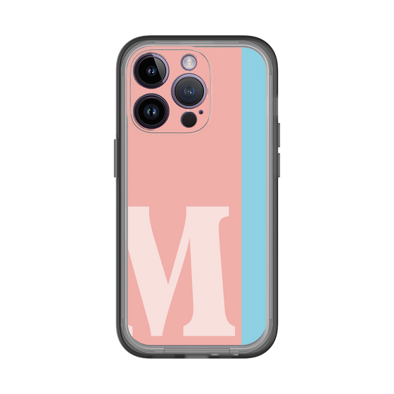 Slim Protection Premium Case［ オリジナル - initial color line - M pink ］
